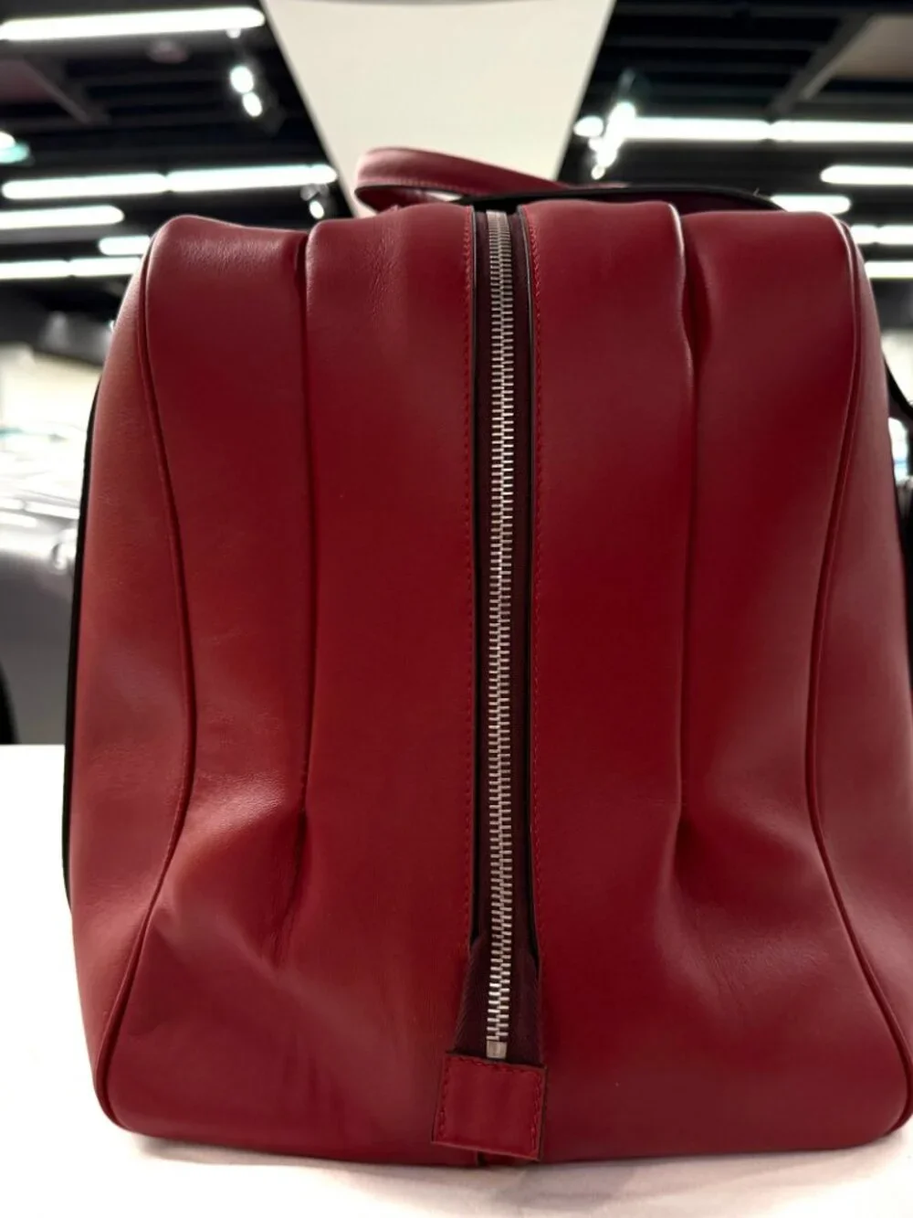Connolly USED Red Sports Grip Bag with Badges